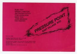 1985 Pressure Point Wunsch Art Centre