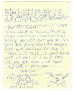 1991 Letters to Greer Lankton from Jackie Owens