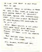 No Date Letters to Greer Lankton from Peter
