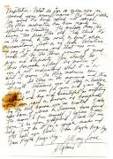 1996 Letter to Greer Lankton from Stephanie Crawford